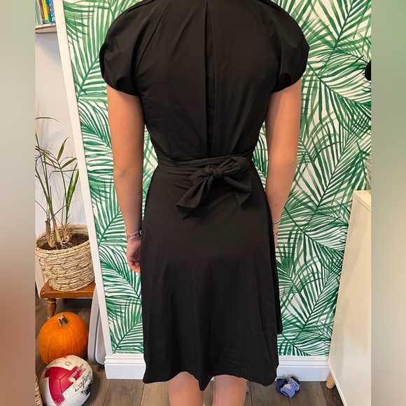 Diane Von Furstenburg Wrap Dress Cocktail DVF 0 - Picture 2 of 4